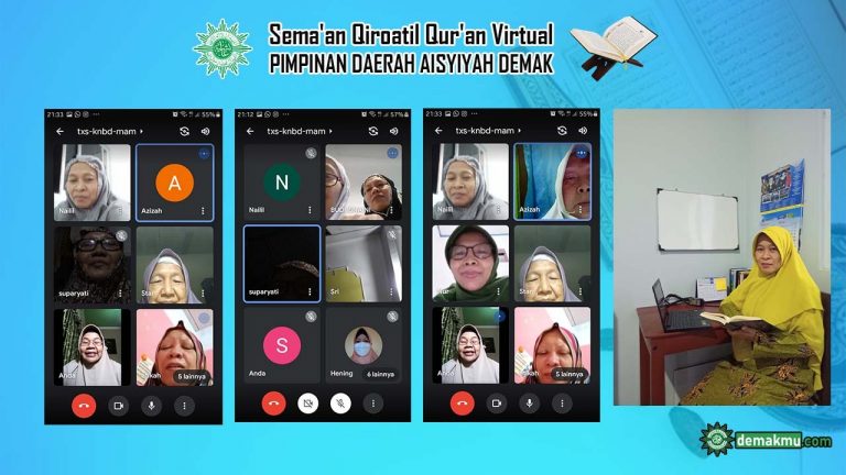 Semaan Al Qur’an Virtual Majelis Taklim Lansia PCA Demak