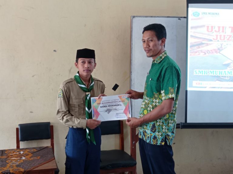 Cetak Siswa Terampil dan Agamis, SMK Muh 5 Mijen Gelar Uji Tahfidz Juz Amma