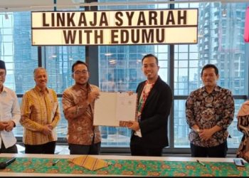 Mudahkan Pembayaran di Sekolah Muhammadiyah, Dikdasmen PP Muhamadiyah Jalin MoU dengan LinkAja Syariah