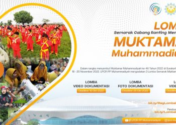 Lomba Semarak Cabang Ranting Menyambut Muktamar Muhammadiyah ke 48, Total Hadiah 21 Juta