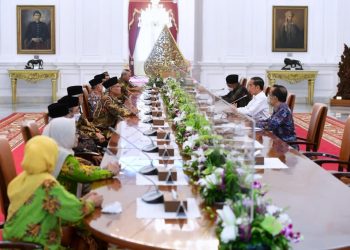 Presiden Joko Widodo Terima Pimpinan Pusat Muhammadiyah
