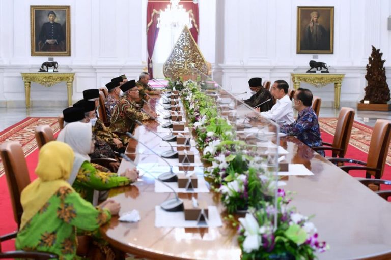 Presiden Joko Widodo Terima Pimpinan Pusat Muhammadiyah