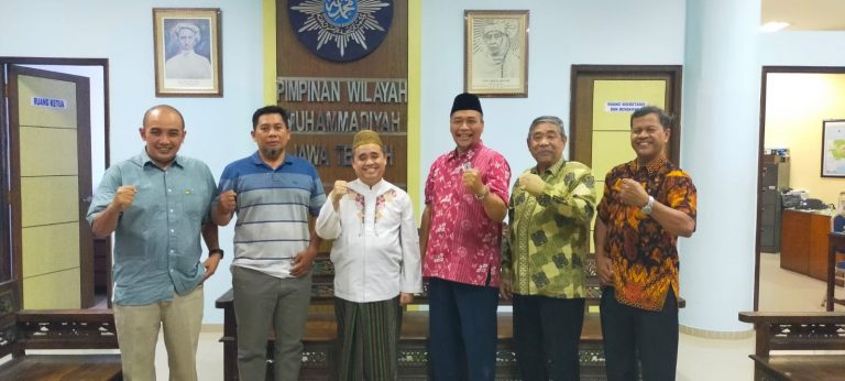 Siapkan Kejuaraan PSHW se Jawa Tengah, PSHW se Solo Raya Sowan ke Ketua PWM Jawa Tengah
