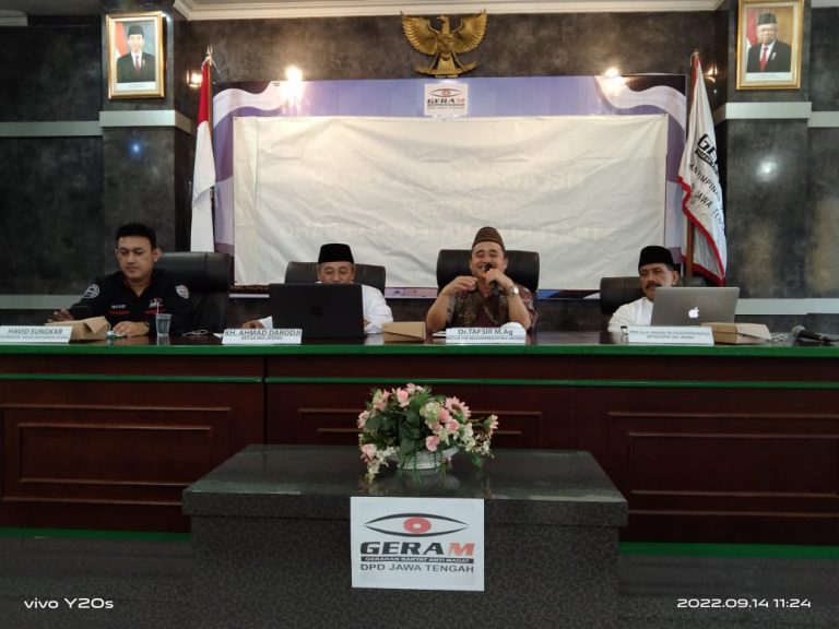 KH. Tafsir : Muhammadiyah, NU dan Ormas Islam Bertanggungjawab Menghindarkan Masyarakat dari Narkoba