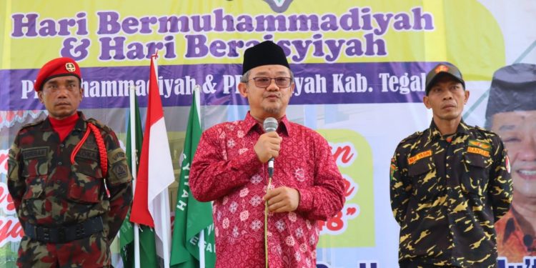 Dikawal KOKAM dan Banser, Abdul Mu’ti Menyampaikan Pentingnya Kebersamaan dan Pendidikan