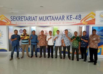 Ditintel Polda Jawa Tengah Koordinasi dengan Sekretariat Pantia Muktamar Terkait Langkah Sinergi pengamanan Muktamar