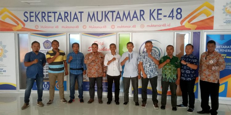 Ditintel Polda Jawa Tengah Koordinasi dengan Sekretariat Pantia Muktamar Terkait Langkah Sinergi pengamanan Muktamar