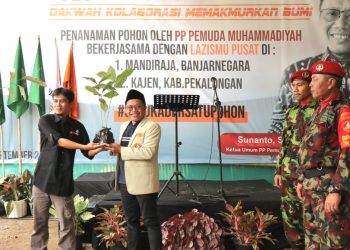 Buat Gerakan Tanam Pohon, Pemuda Muhammadiyah Gandeng Lazismu