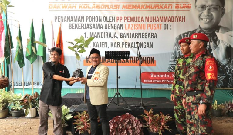 Buat Gerakan Tanam Pohon, Pemuda Muhammadiyah Gandeng Lazismu