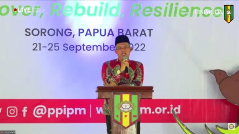 Tanwir PP IPM di Sorong, Bupati Sebut IPM sebagai Agen Perekat
