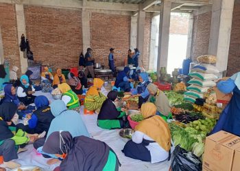 Berton-ton Bahan Makan Dikirim ke Dapur Umum Penggembira Muktamar