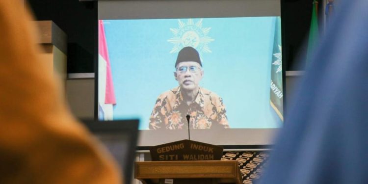 Silaturahmi dengan Awak Media, Haedar Nashir Sampaikan Lima Hal