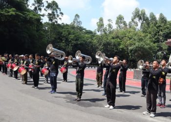 Marching Band KOKAM Tegal Siap Tampil Memukau di Pembukaan Muktamar