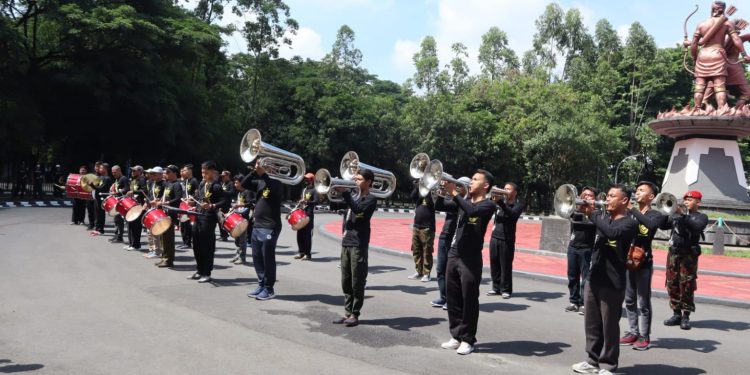 Marching Band KOKAM Tegal Siap Tampil Memukau di Pembukaan Muktamar