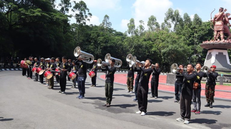 Marching Band KOKAM Tegal Siap Tampil Memukau di Pembukaan Muktamar