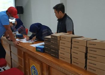 Panitia Muktamar 48 Gunakan HT untuk alat komunikasi Utama