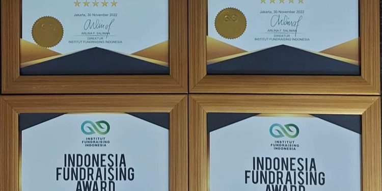 Empat Penghargaan Diborong Lazismu Dalam Ajang IFA Award 2022