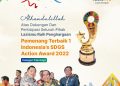 Lazismu Raih Penghargaan Pemenang Terbaik I Indonesia’s SDGs Action Awards 2022