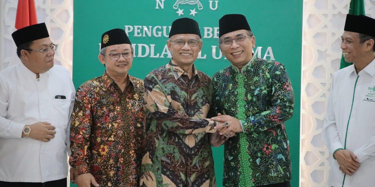 Kunjungan PP Muhammadiyah ke PBNU Bahas Tiga Isu Strategis Keumatan dan Kebangsaan
