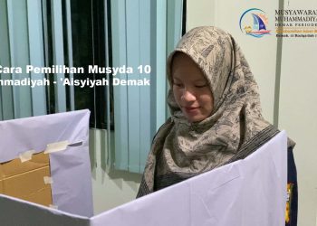 Gunakan E-Voting, Berikut Tata Cara Pemilihan Musyda Muhammadiyah – ‘Aisyiyah Demak