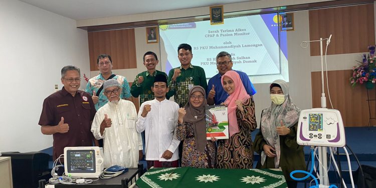 RS HJ. Fatimah Sulhan Demak Terima Hibah Alkes dari RS PKU Muhammadiyah Lamongan