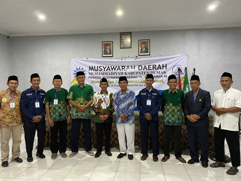 Musyda Muhammadiyah Demak Telah Selesai, Berikut 11 Anggota PDM Terpilih!