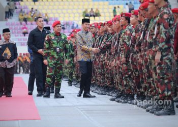 Dihadiri Presiden Jokowi, Apel Akbar KOKAM Komitmen jaga Persatuan Menjelang 2024