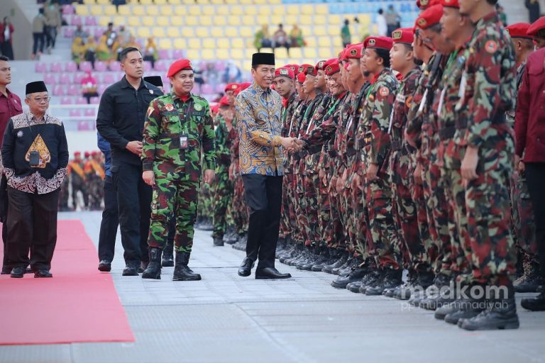 Dihadiri Presiden Jokowi, Apel Akbar KOKAM Komitmen jaga Persatuan Menjelang 2024