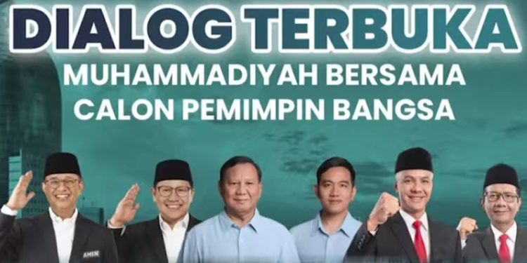 Debat Terbuka Capres – Cawapres RI diselenggarakan Oleh Pimpinan Pusat Muhammadiyah