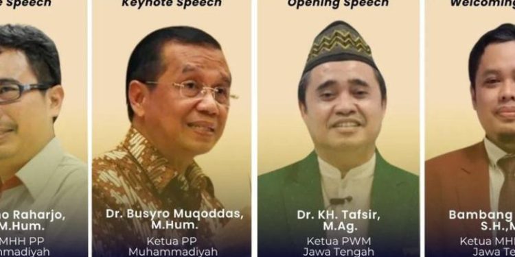 Wujudkan Budaya Hukum yang Berkeadaban, MHH PWM Jateng Gelar Rakerwil