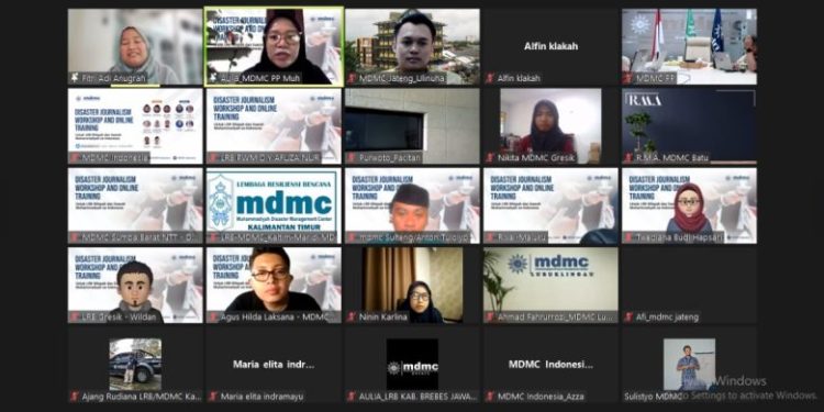 Perkuat Fungsi Resiliensi, MDMC PP Muhammadiyah Gelar Workshop dan Pelatihan Jurnalistik
