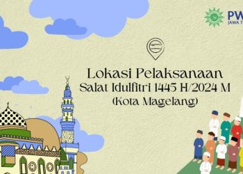 Lokasi, Khatib, dan Imam Salat Idulfitri Kota Magelang Tahun 2024