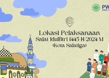 Lokasi, Khatib, dan Imam Salat Idulfitri Kota Salatiga Tahun 2024
