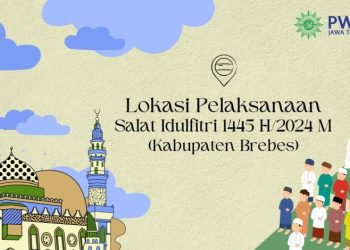 Lokasi, Khatib, dan Imam Salat Idulfitri Kabupaten Brebes Tahun 2024