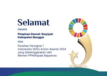 ‘Aisyiyah Banggai Berhasil Raih Pernghargaan SDGs Action Awards 2024