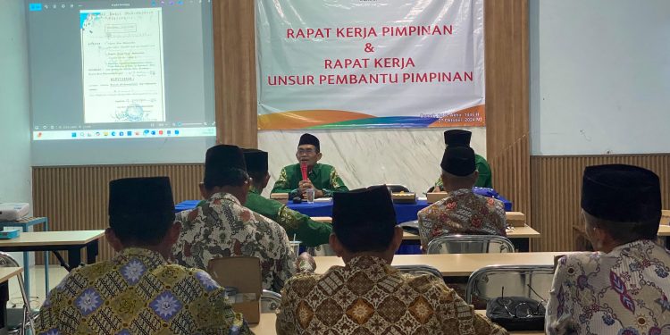 Konsolidasi Organisasi PDM Demak Selenggarakan Rakerpim Bersama PCM, Unsur Pembantu Pimpinan dan Ortom