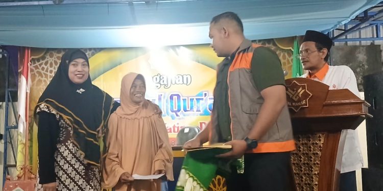 Pengajian Nuzulul Qur’an dan Santunan Yatim Dhuafa Cabang Wedung Berlangsung Khidmat