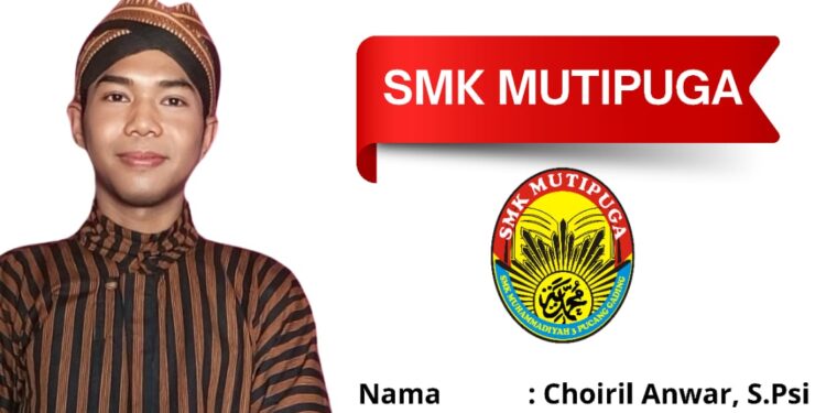 Alumni SMK MUTIPUGA Raih Sukses dan Jadi Inspirasi: Choiril Anwar, S.Psi