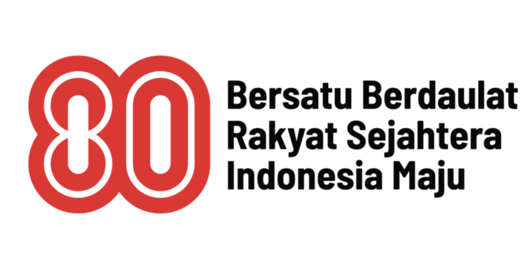 80 Tahun Indonesia: Bersatu Berdaulat, Rakyat Sejahtera, Indonesia Maju