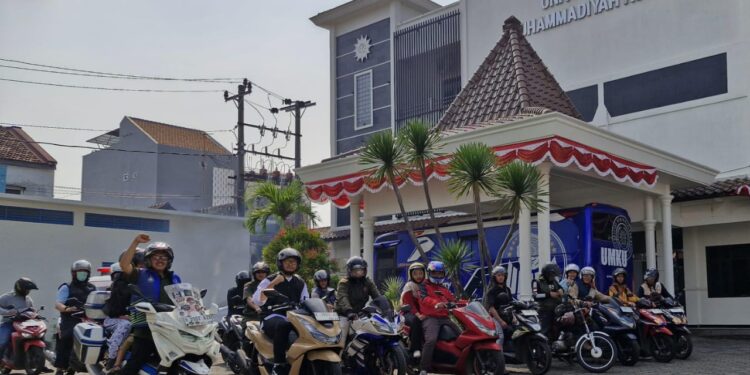 BikersMU Chapter Kudus Resmi Berdiri, Tancap Gas Berdakwah di Jalan Raya