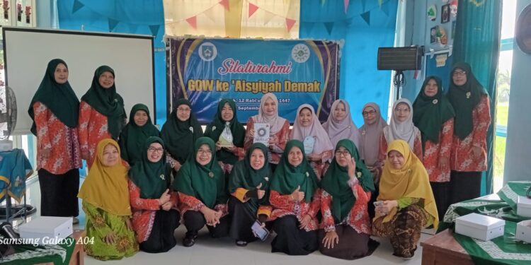 Aisyiyah Demak Terima Silaturahmi Pengurus GOW Kabupaten Demak