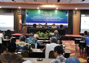 Diikuti Ratusan Peserta, PWM Jateng Gelar Pelatihan Manajemen Reputasi Digital Organisasi