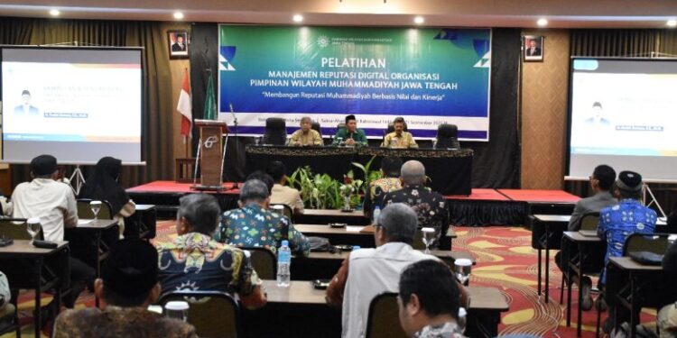 Diikuti Ratusan Peserta, PWM Jateng Gelar Pelatihan Manajemen Reputasi Digital Organisasi