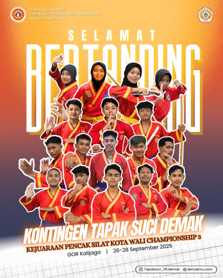 Kontingen Tapak Suci Demak Siap Berlaga di Kejuaraan Kota Wali Championship 3