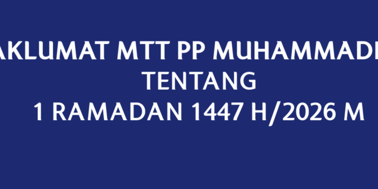Muhammadiyah Umumkan Jadwal Puasa Ramadan 2026, Catat Tanggal Resminya!