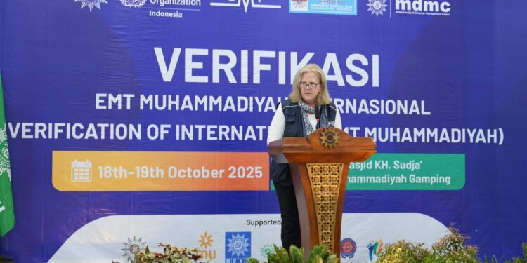 Komitmen EMT Muhammadiyah dalam Mencapai Klasifikasi Internasional WHO Diapresiasi