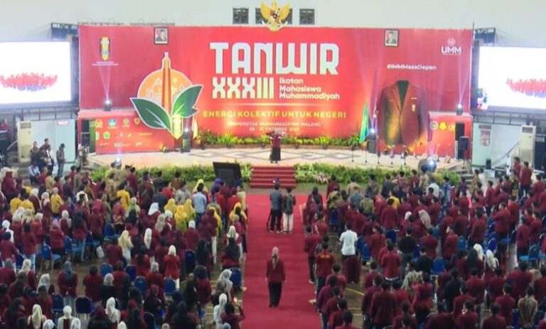 Tanwir IMM XXXIII Resmi Dibuka: Agung Danarto Tegaskan Komitmen Muhammadiyah terhadap Pancasila