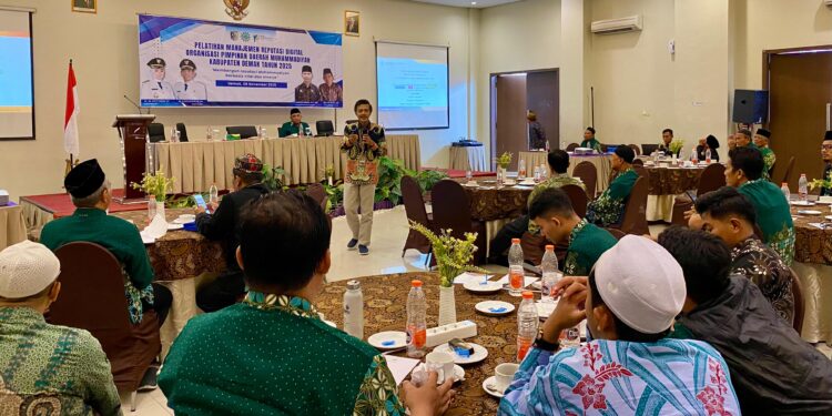Muhammadiyah Demak Bangun Citra Positif Lewat Pelatihan Manajemen Reputasi Digital