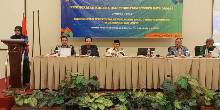 Muhammadiyah Demak Gelar Kegiatan Peningkatan Mutu Pengelolaan Amal Usaha Pendidikan Muhammadiyah
