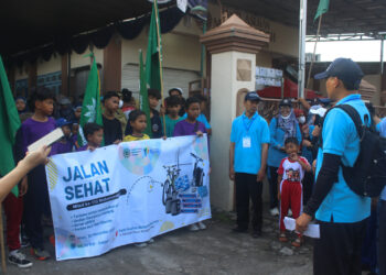 Muhammadiyah Mranggen Gelar Jalan Sehat Semarak Milad ke-113 Muhammadiyah